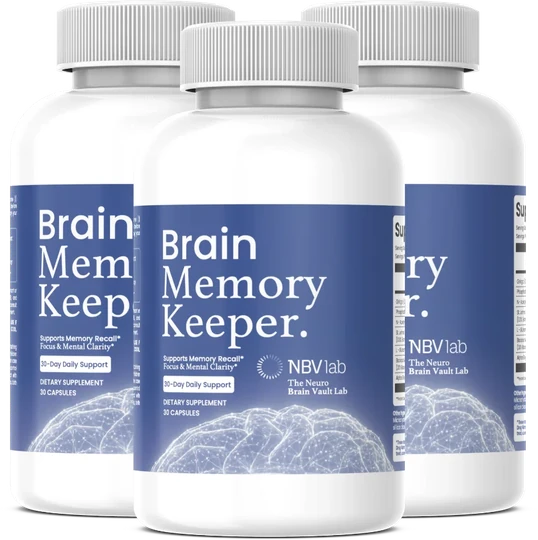 Brain Memory Keeper three bottle package, 90-day supply